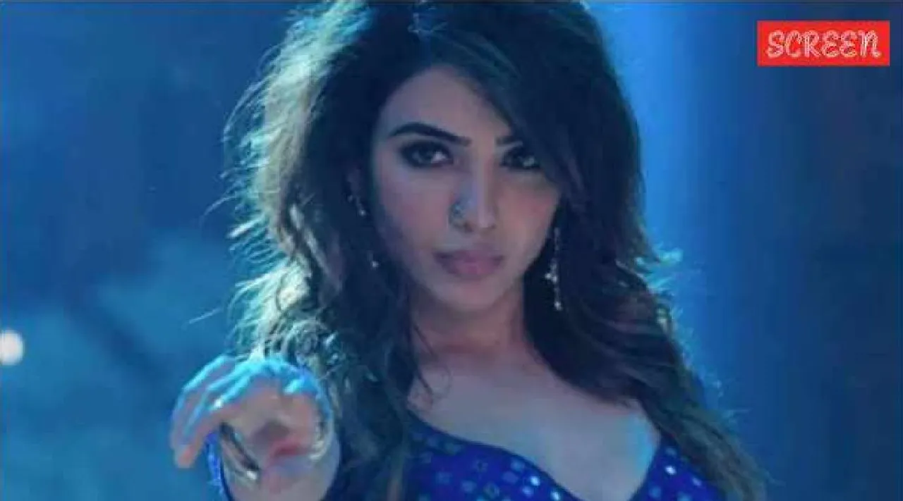 Samantha about pushpa song