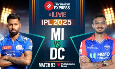 MI vs DC LIVE Cricket Score IPL 2025 today 63rd match Mumbai Indians vs Delhi Capitals Tamil News