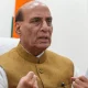 Rajnath Singh press meet