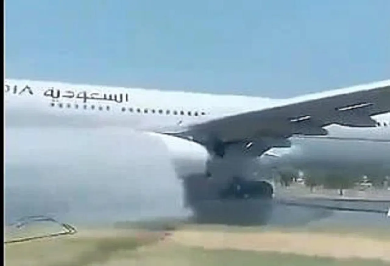 Saudi Airlines flight