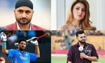 Enforcement Directorate ED grills Harbhajan Yuvraj Singh Urvashi Rautela over ads for illegal betting apps Tamil News