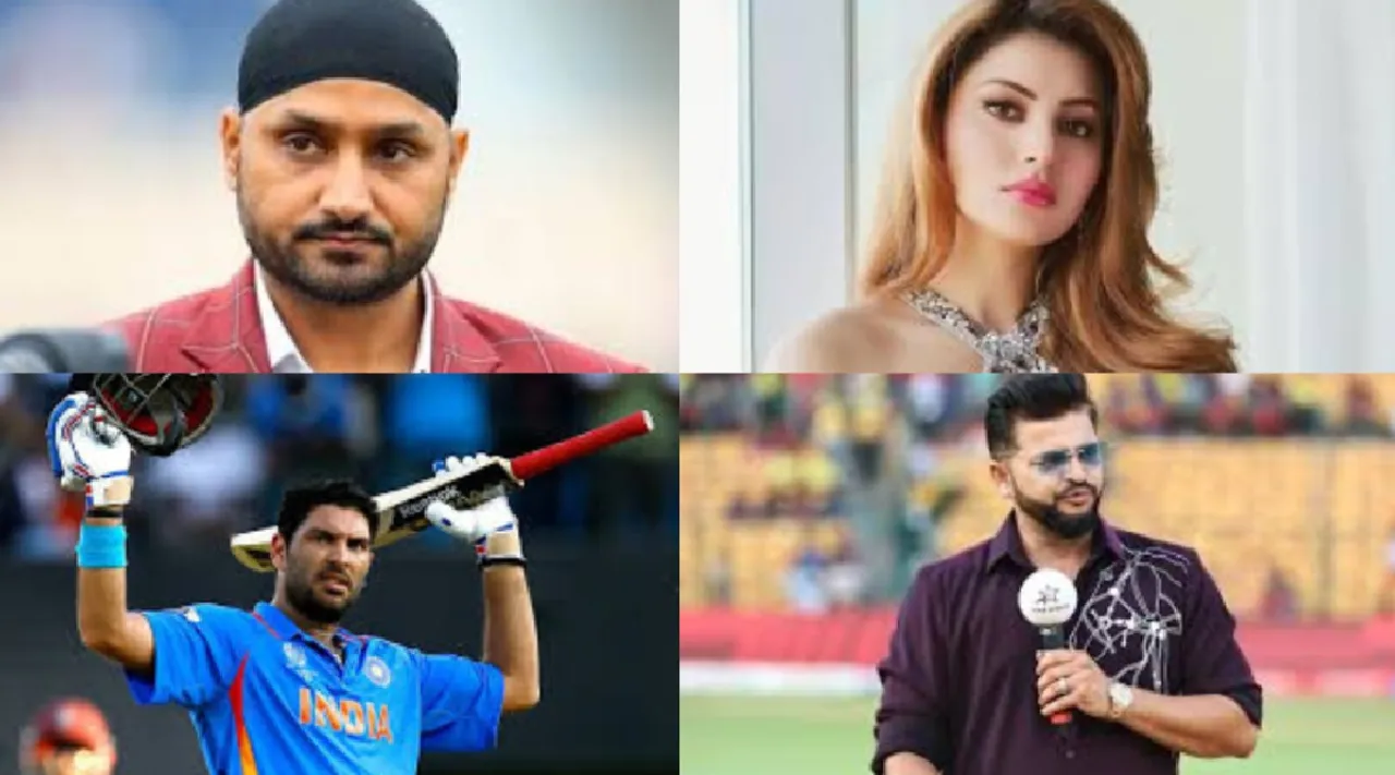 Enforcement Directorate ED grills Harbhajan Yuvraj Singh Urvashi Rautela over ads for illegal betting apps Tamil News