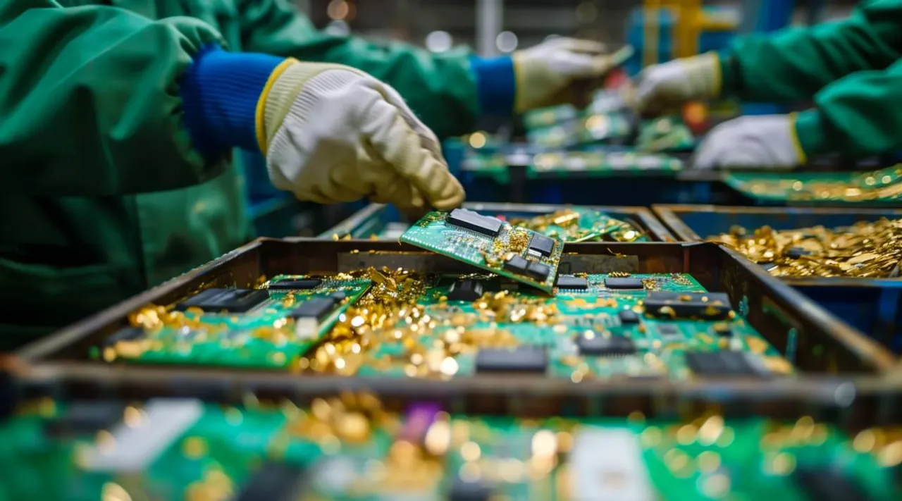 gold from e-waste
