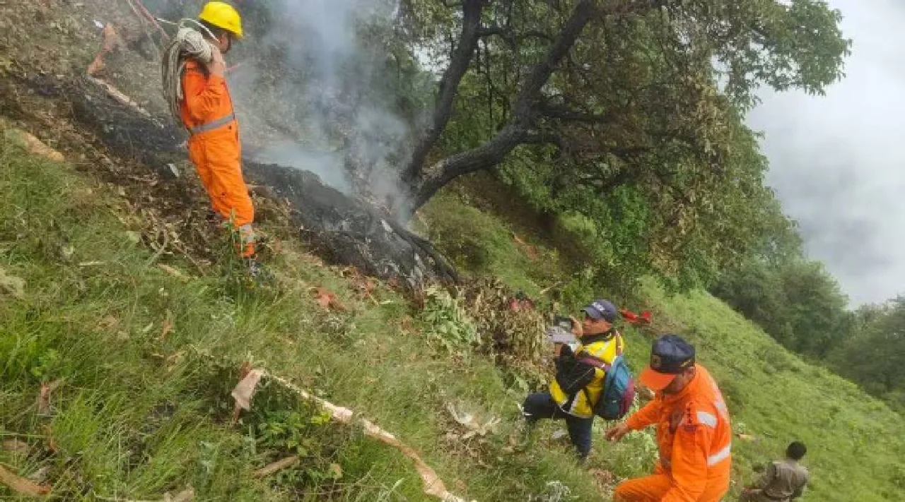 Chopper crash