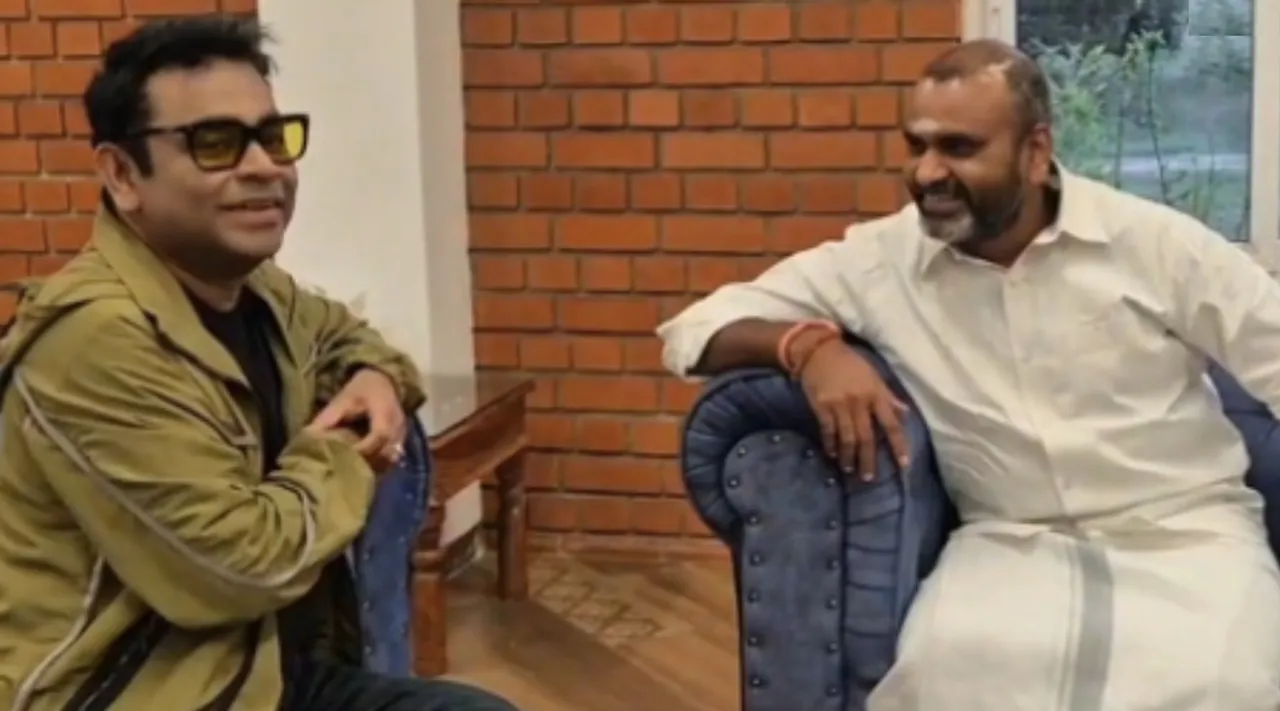 L Murugan Meets AR Rahman photo goes viral Tamil News