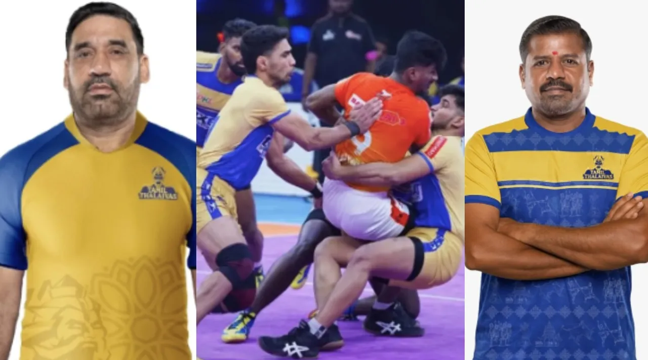 Tamil Thalaivas coachs Sanjeev Baliyan Suresh Kumar behind story Tamil News