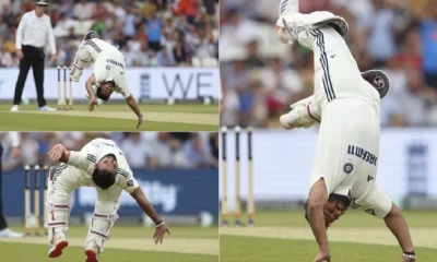 Video Rishabh Pant pulls off trademark celebration after century vs England in 1st Test Tamil News