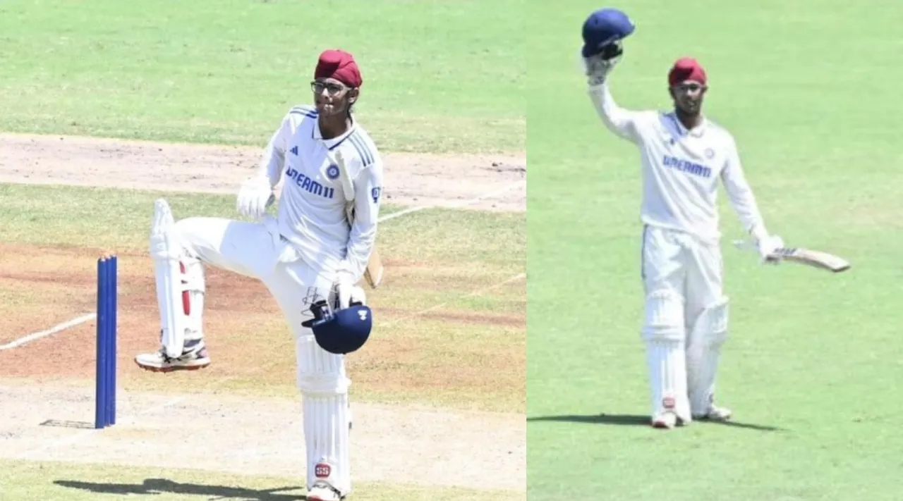 Who is India U 19 Harvansh Singh Pangalia who scored century against England U19 Tamil News