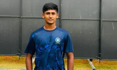 Tamil Nadu 17 year old fast bowler R D Pranav Ragavendra pace 147 kmph  Tamil News