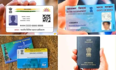 Aadhaar, PAN, Passport And Driving License