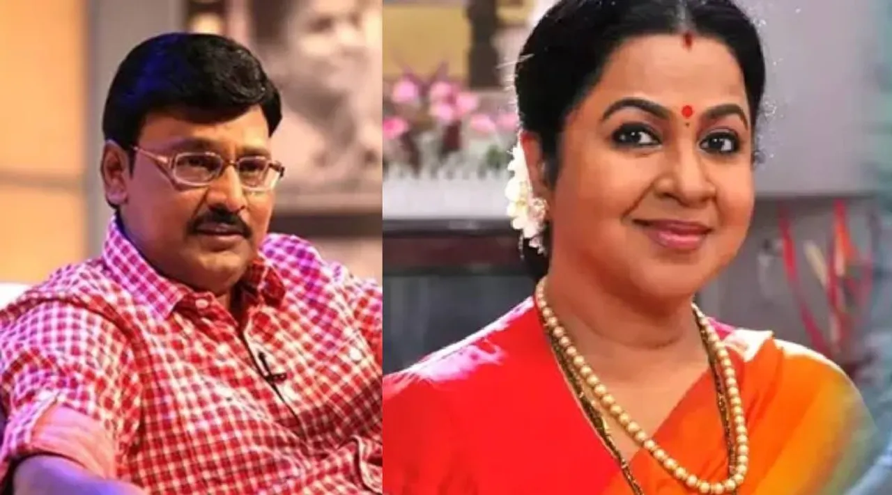 Bhagyaraj and Radhika