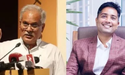 Ex Chhattisgarh CM Bhupesh Baghel’s son Chaitanya arrested by ED in liquor scam case Tamil News