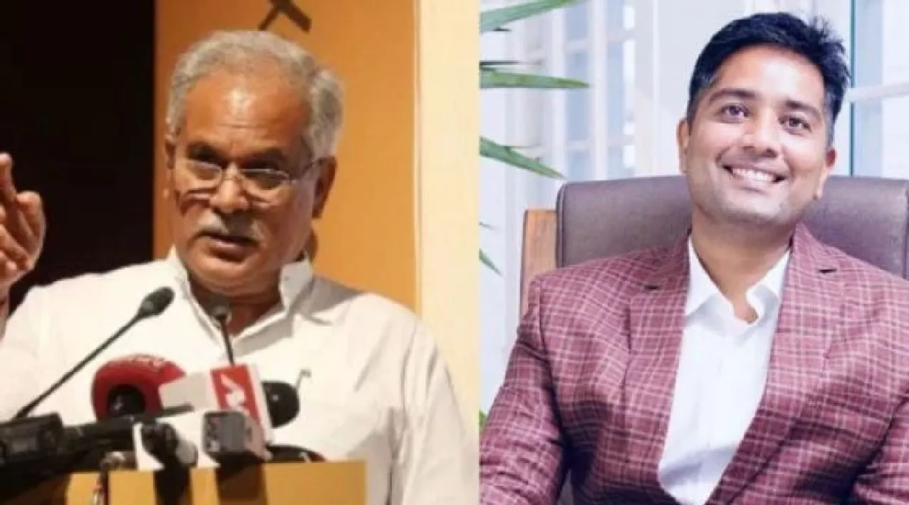 Ex Chhattisgarh CM Bhupesh Baghel’s son Chaitanya arrested by ED in liquor scam case Tamil News