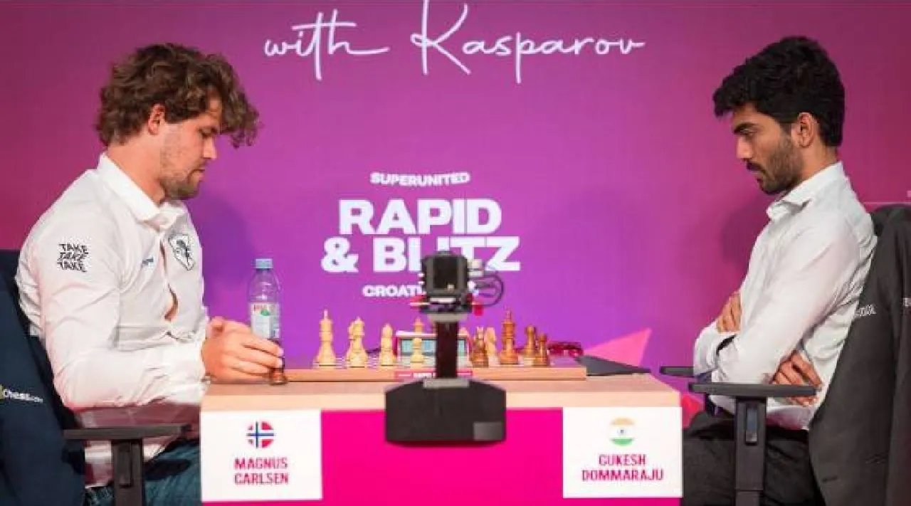 Gukesh defeats Magnus Carlsen once again Garry Kasparov Tamil News