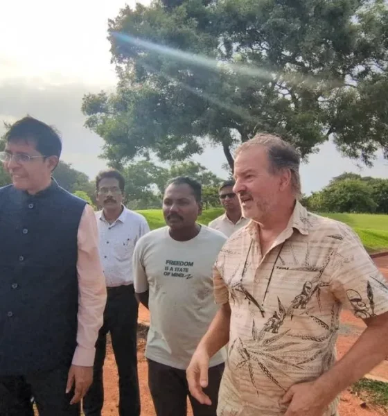 IIT visit Auroville