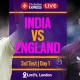 IND vs ENG LIVE Cricket Score 3rd India vs England Test Anderson Tendulkar Trophy at Lords London Match Updates in tamil