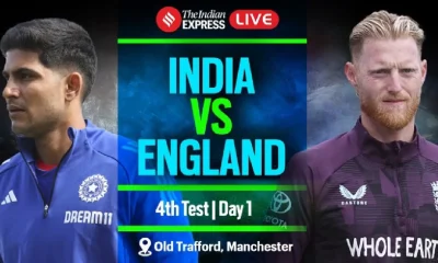 India vs England 4th Test Match Live Score Updates Emirates Old Trafford Manchester Ben Stokes Shubman Gill Tamil News