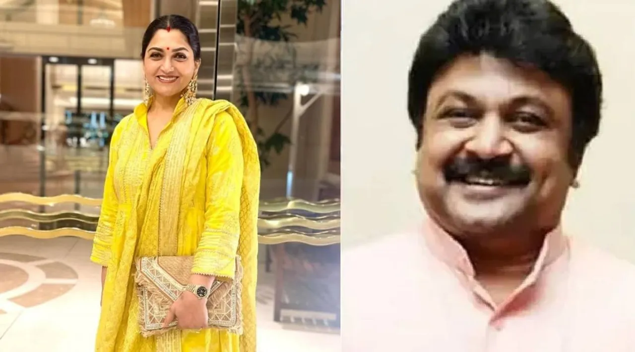 Kushboo and Prabhu