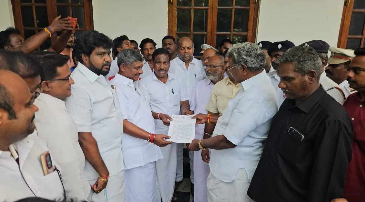 Puducherry Independent MLA Nehru resignation letter Tamil News