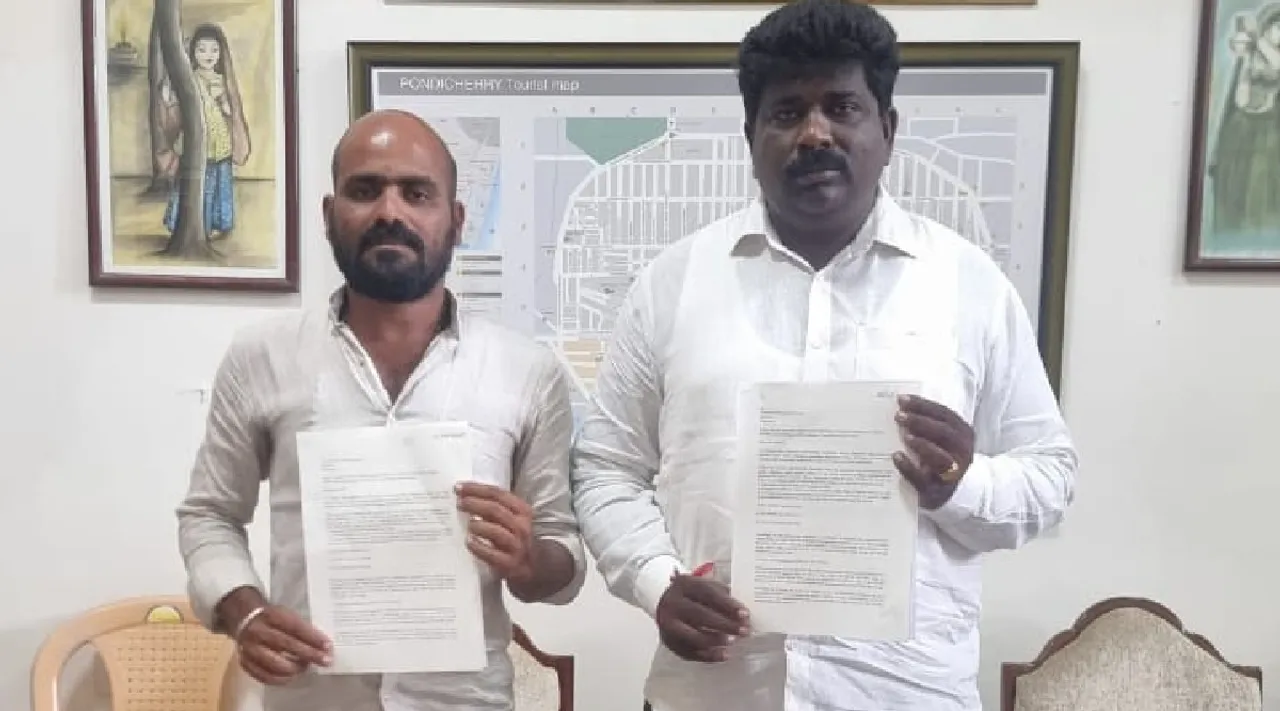 Puducherry Tamil Nadu Vazhuvrimai Party files complaint SP Selvam  Lieutenant Governor Tamil News