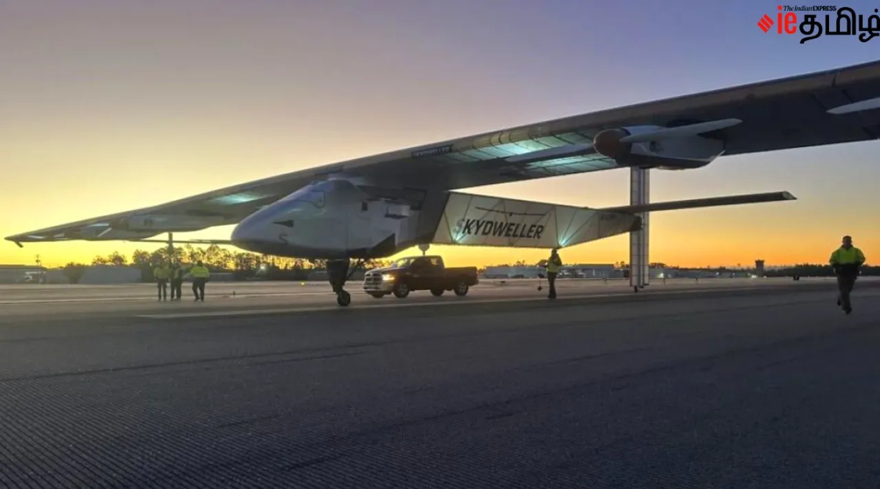 solar-powered aircraft