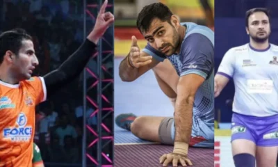 Top 5 best Indian Kabaddi players of all time Mohit Chillar Sandeep Narwal  Manjeet Chillar Deepak Niwas Hooda Jasvir Singh Tamil News