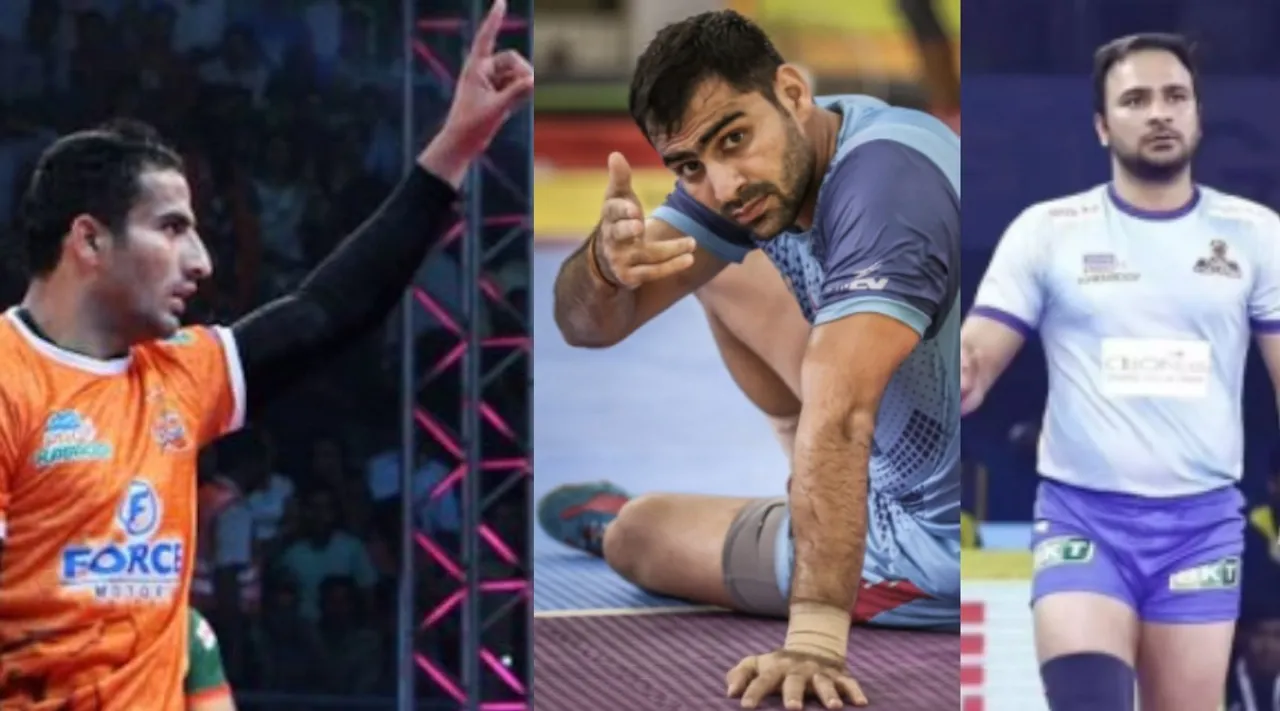 Top 5 best Indian Kabaddi players of all time Mohit Chillar Sandeep Narwal Manjeet Chillar Deepak Niwas Hooda Jasvir Singh Tamil News