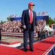 trump stage