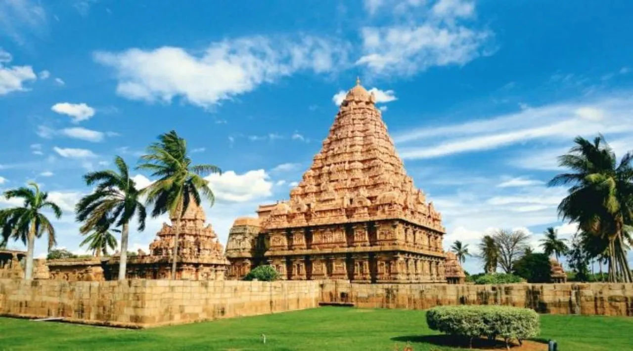 Gangaikonda Cholapuram view