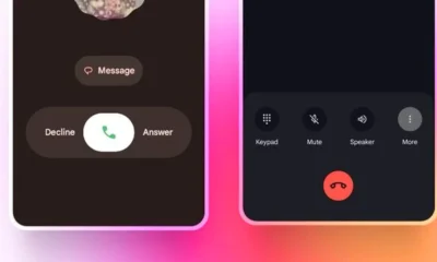 Google Phone dialer UI