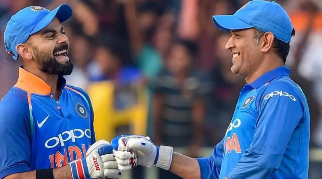 MS Dhoni talks about Virat Kohli good singer dancer good at mimicry ultimate entertainer Tamil News