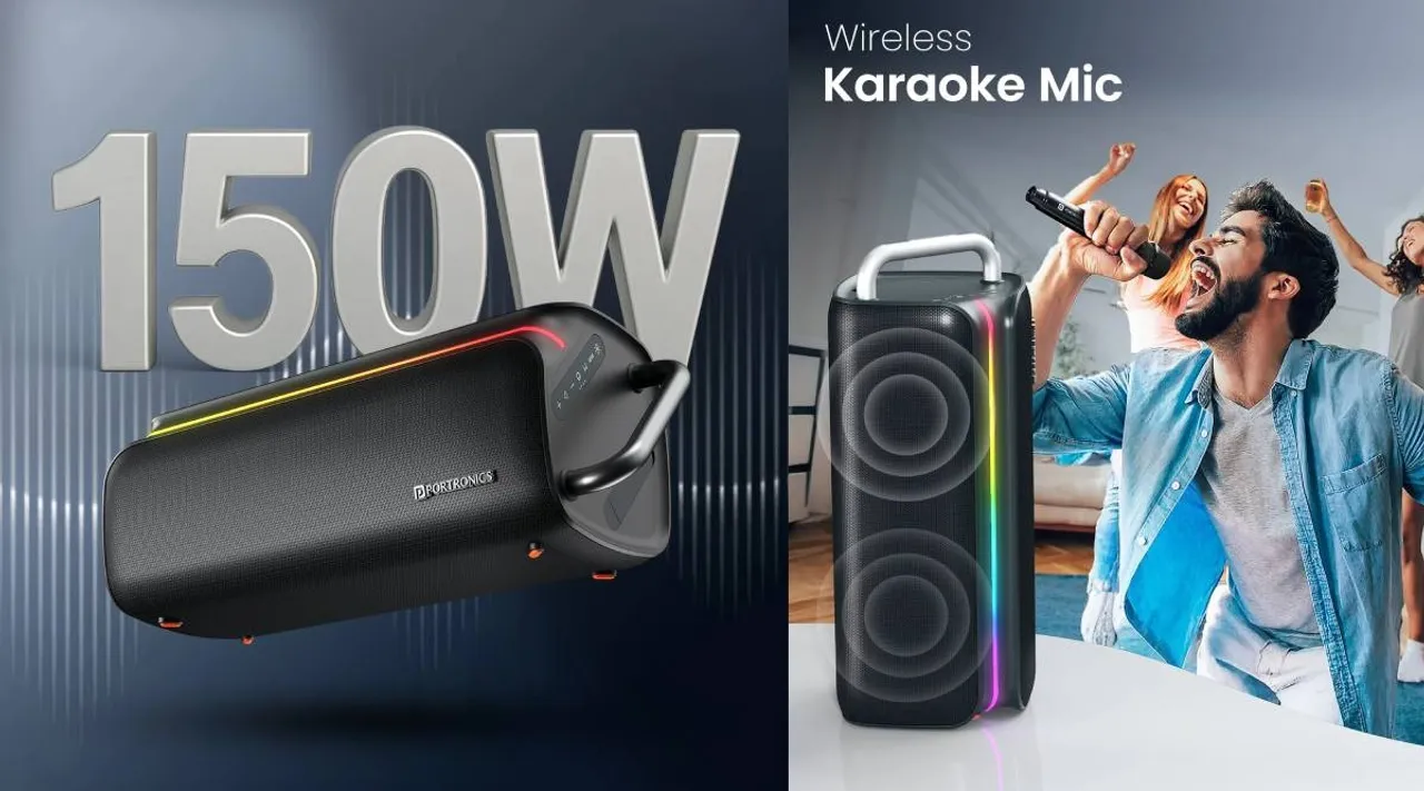 Portronics Nebula X 150W Wireless Party Speaker