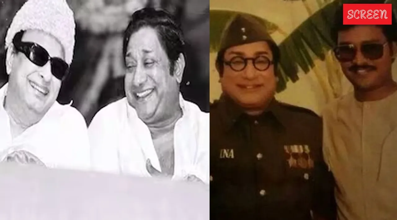 Sivaji and MGR Bagyaraj