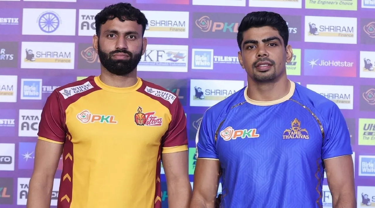 Tamil Thalaivas vs Telugu Titans PKL Season 12 Match 1 updates Pro Kabaddi League 2025 Vizag Tamil News