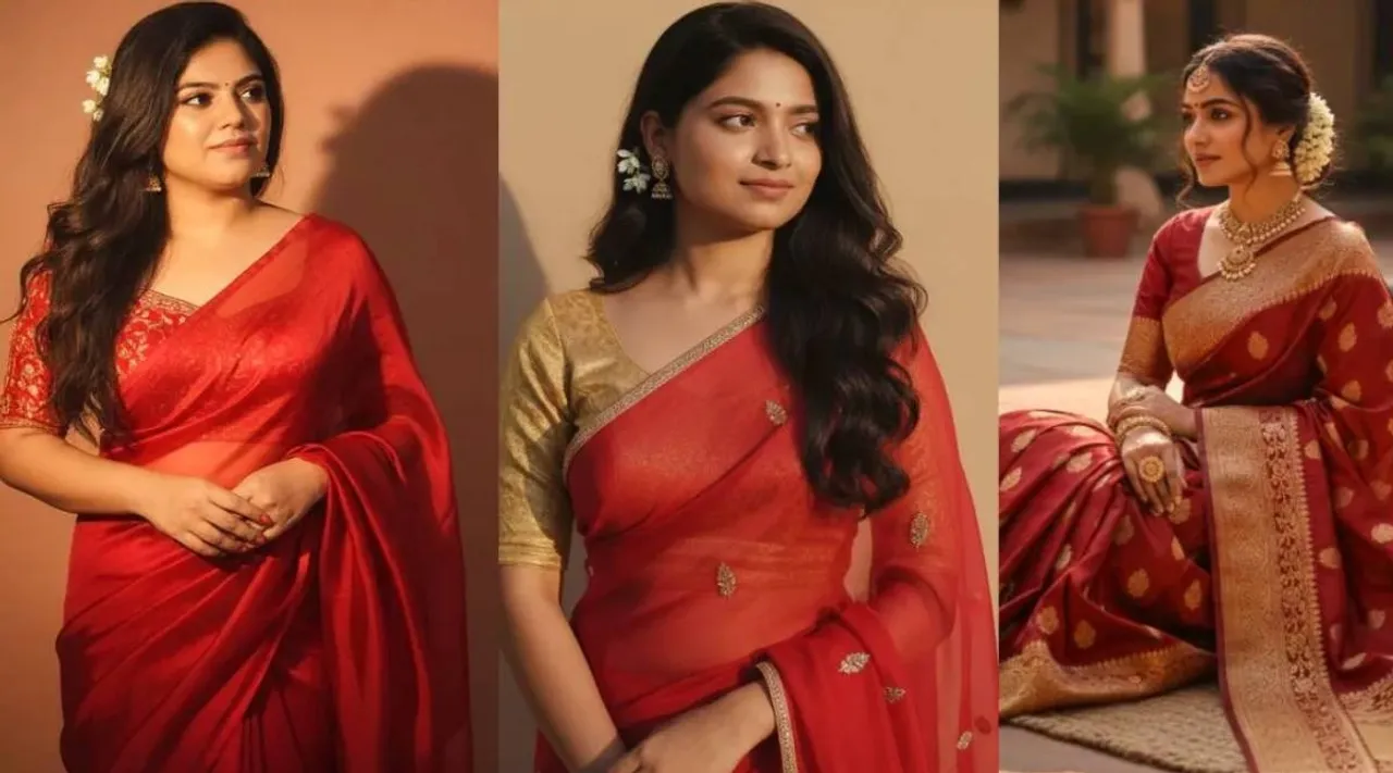 Banana AI Saree