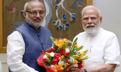 CP Radhakrishnan With Modi