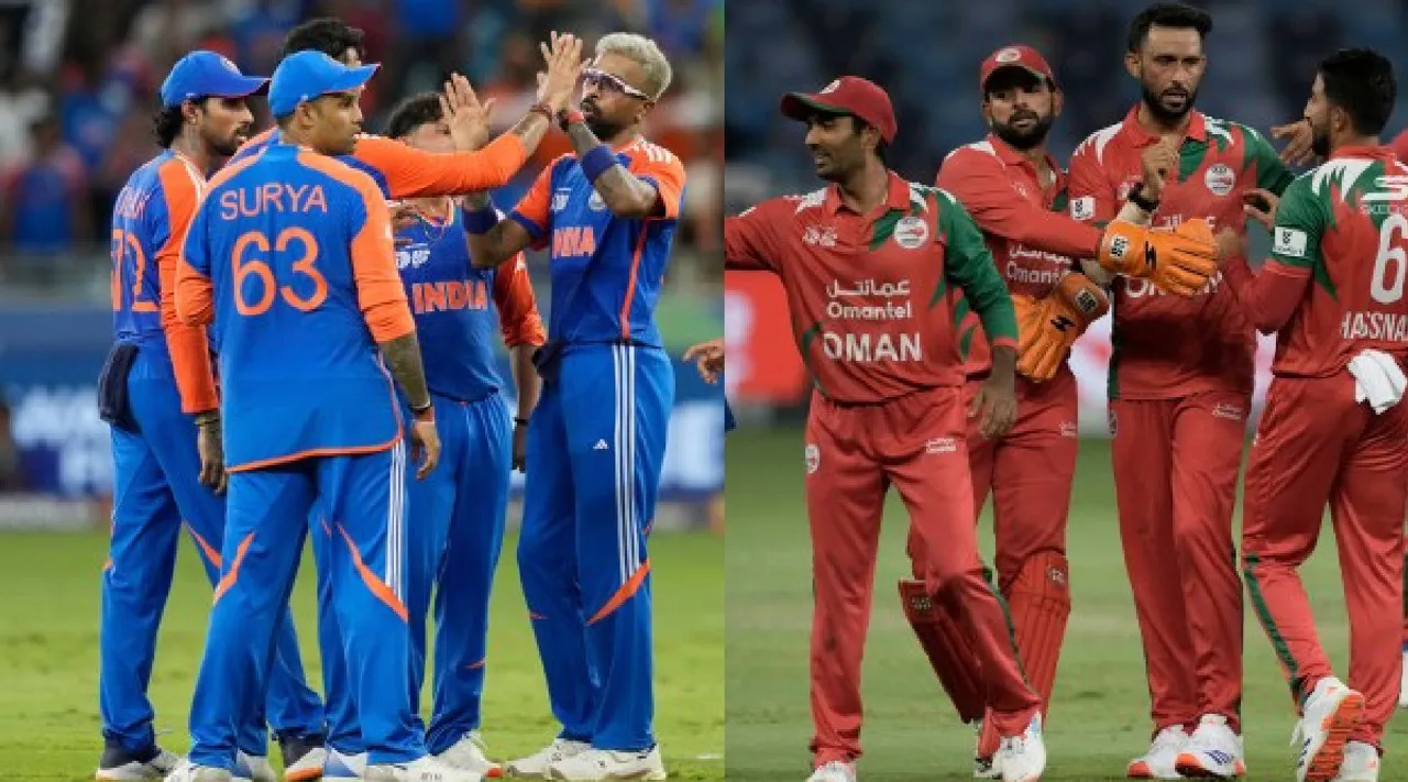 India vs Oman Asia Cup 2025 Live cricket score update in Tamil