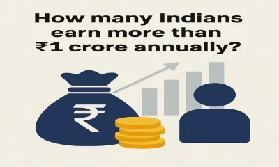 Indians earning above 1 crore