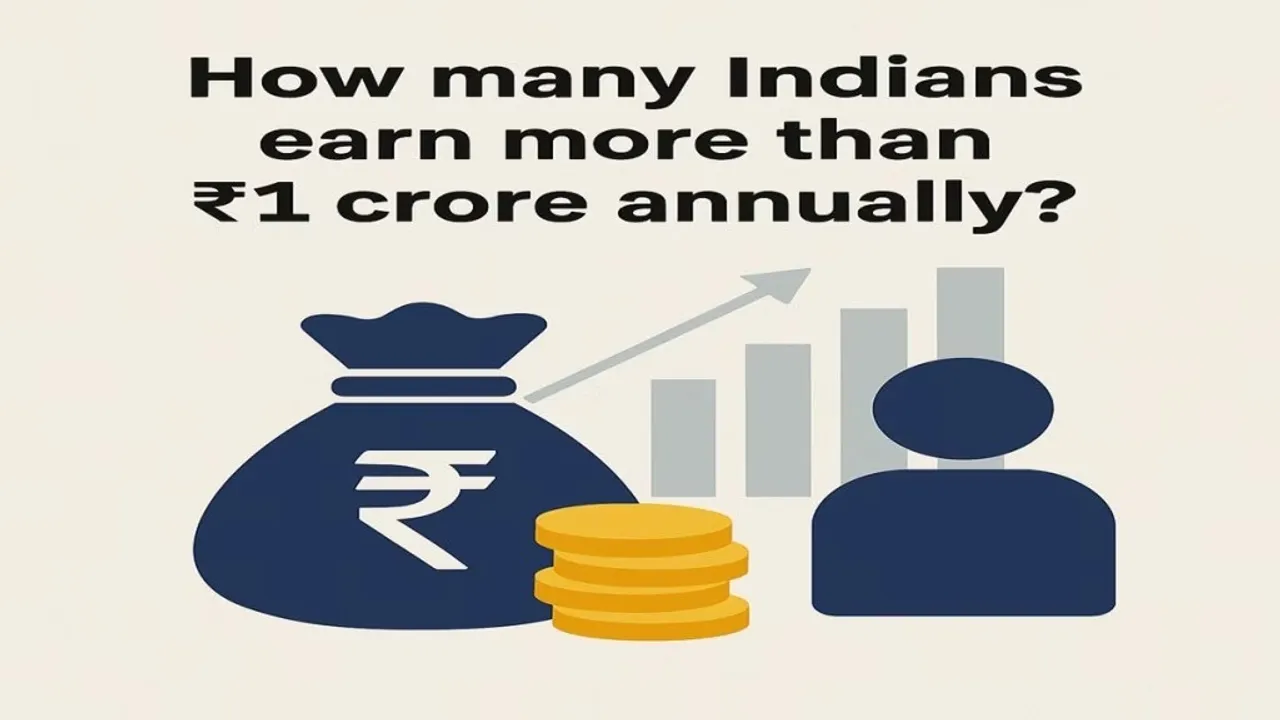 Indians earning above 1 crore