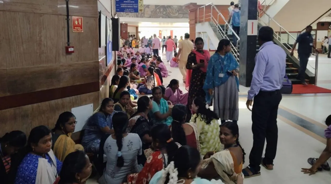 PDY hospital employee protest