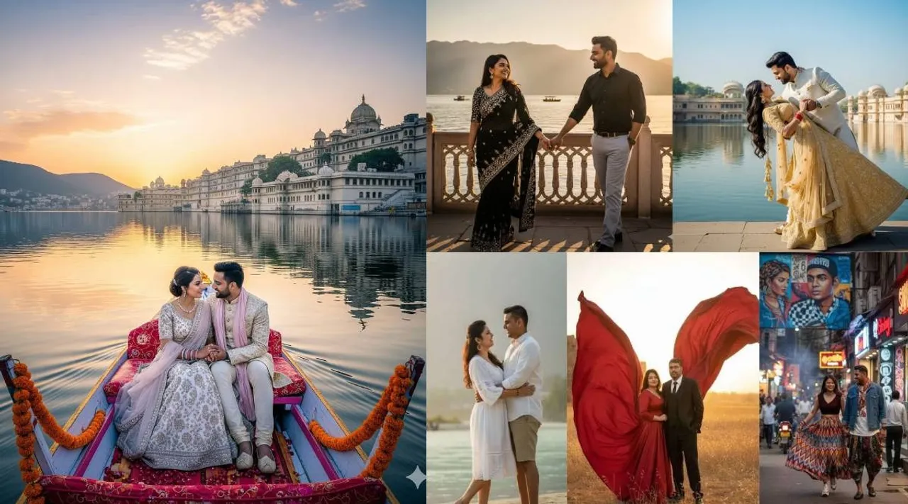 pre-wedding ai photos