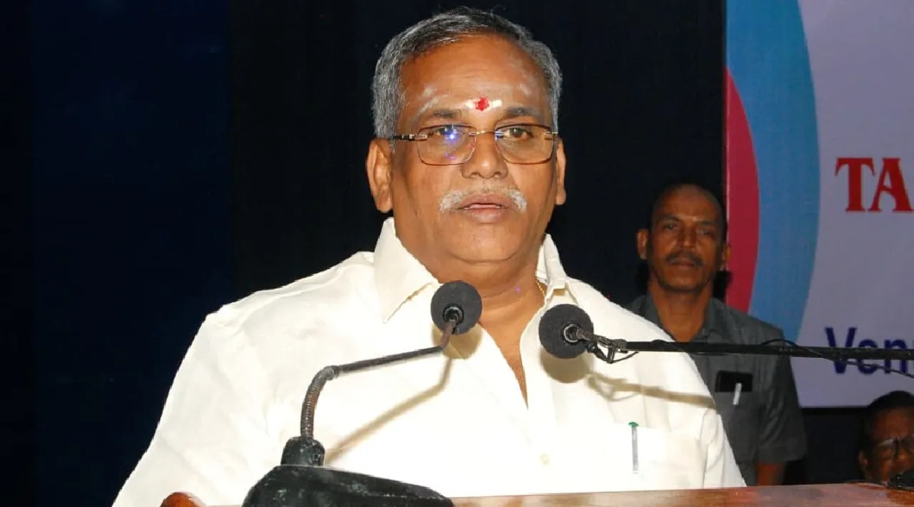 Puducherry Speaker Embalam R Selvam on ministers gave disturb MLA Chandra Priyanka allegations Tamil News