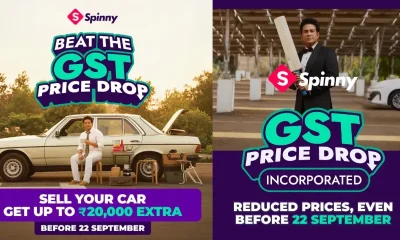 Spinny Used cars price drops