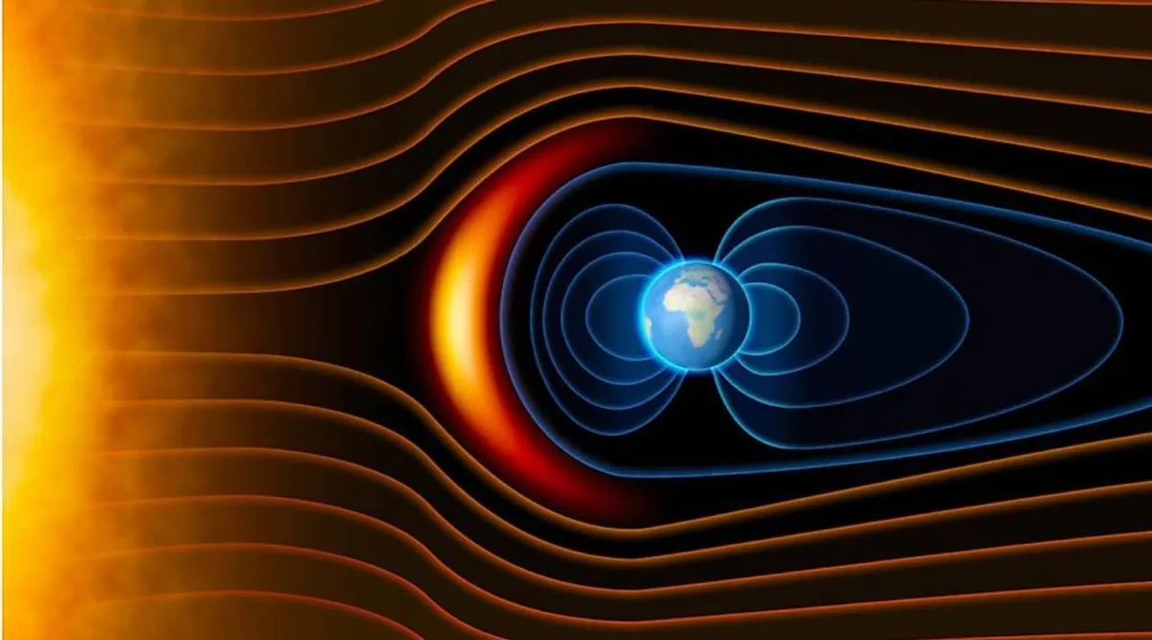Earth Magnetic Field Weakening