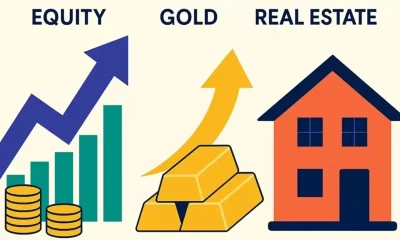 Gold vs Equity vs Real Estate