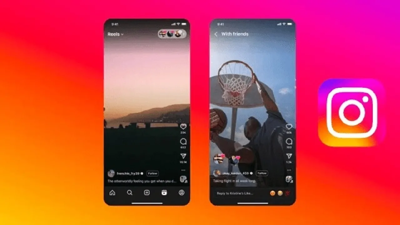 Instagram Reels Home screen Updated