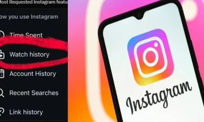 Instagram Watch History Feature