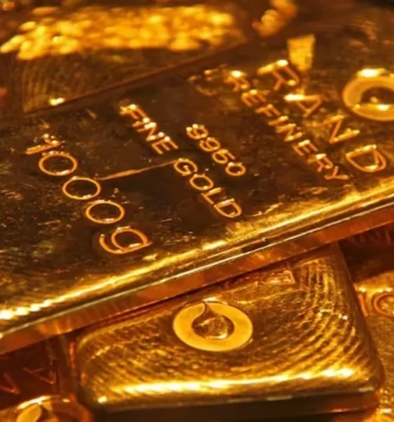 International gold price