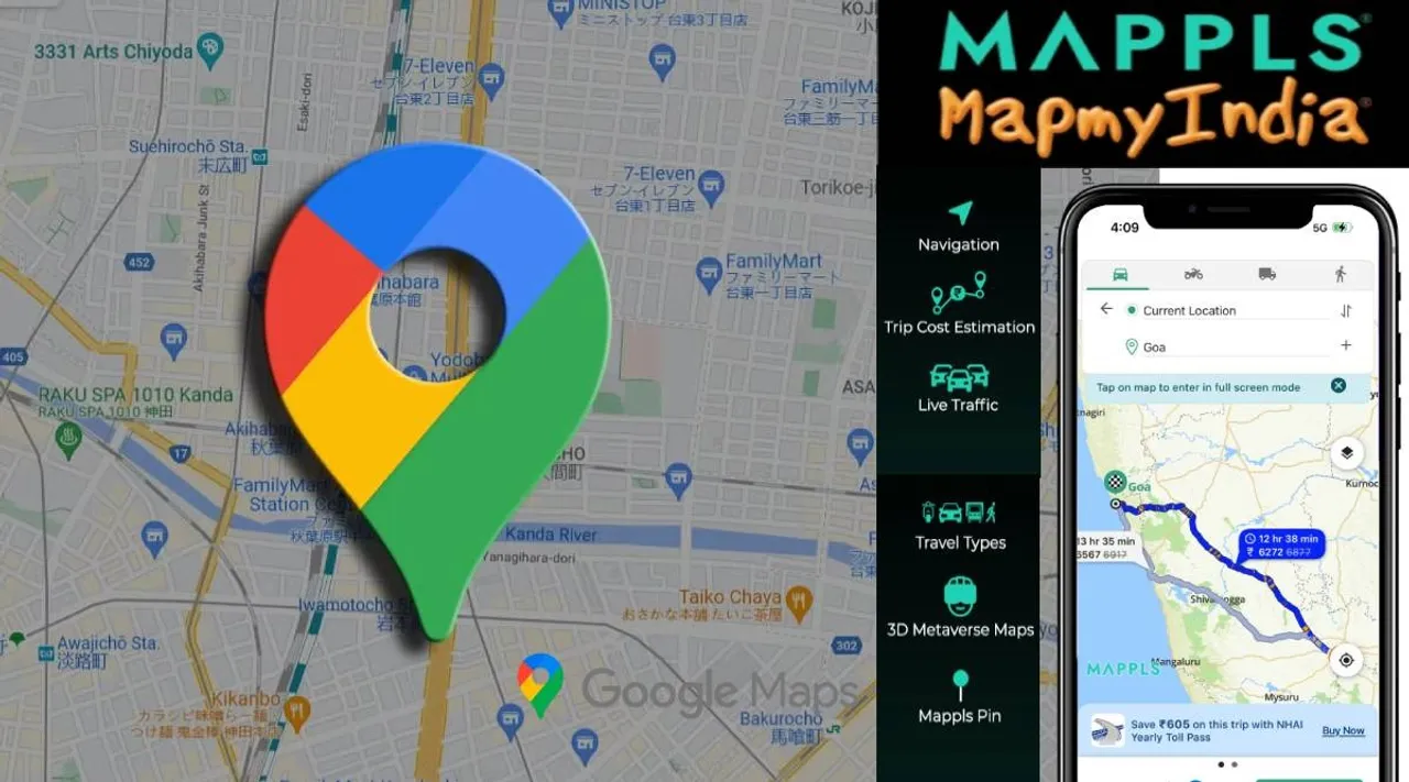 Mappl vs Google Maps