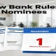 New bank rules from November